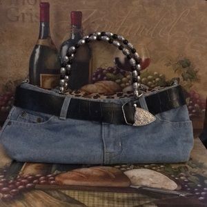 Cute ABJ jeans purse